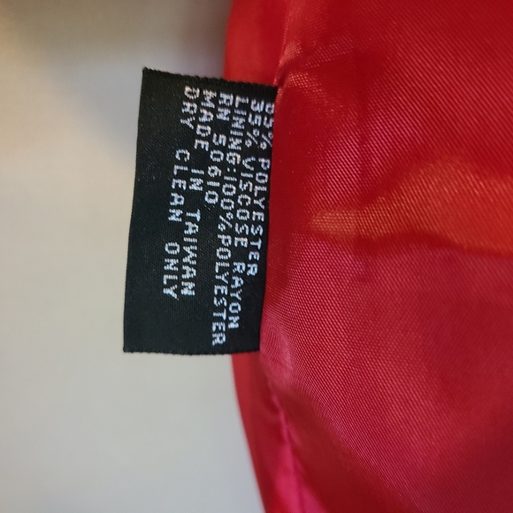 Red and black Kasper jacket - Picture 4 of 5